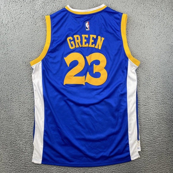 Adidas Golden State Warriors Draymond Green #23 Swingman Blue NBA Jersey Size XL - Picture 8 of 11